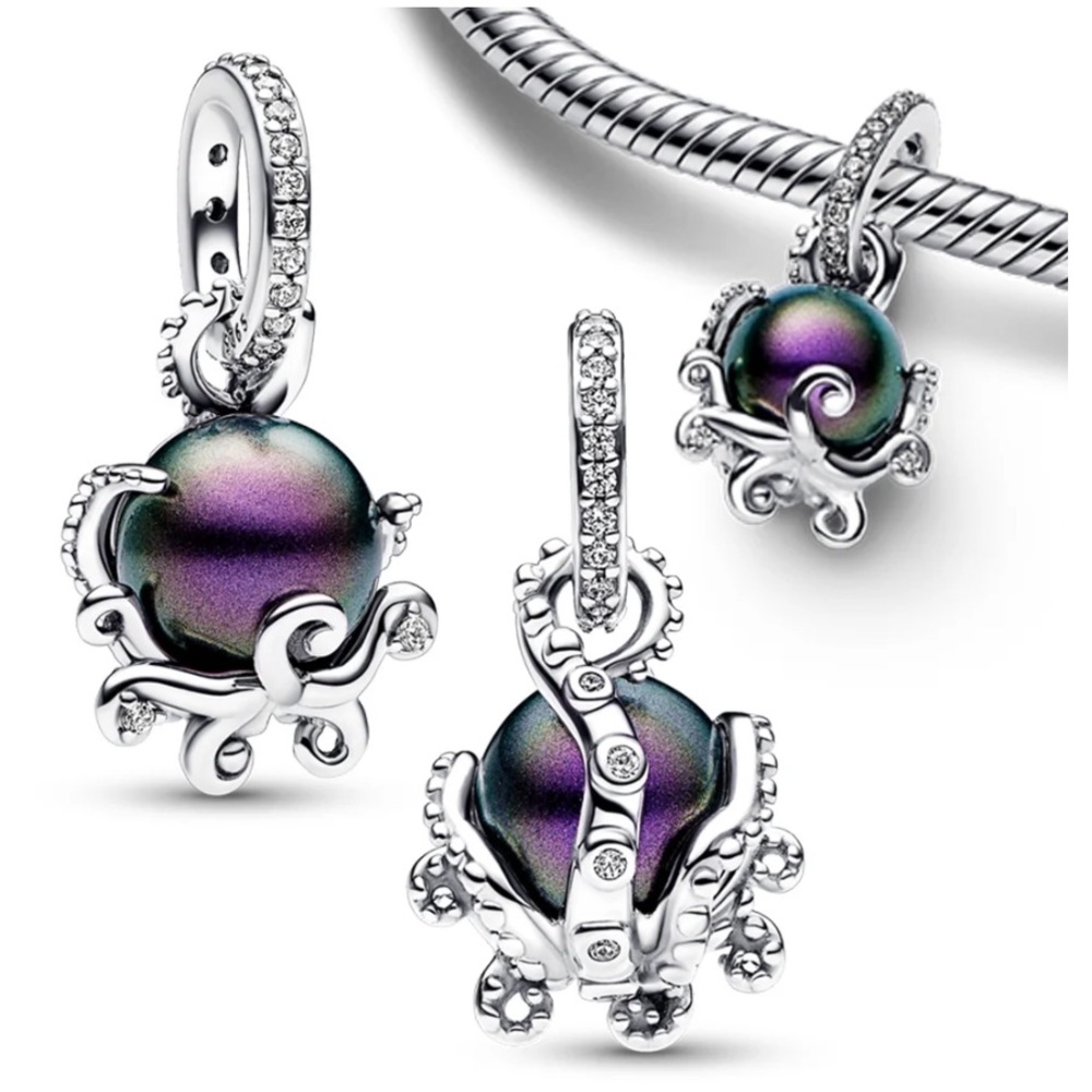 NWOT Disney Ursula The Little Mermaid Pandora FIT Dangle Charm 792684C01
